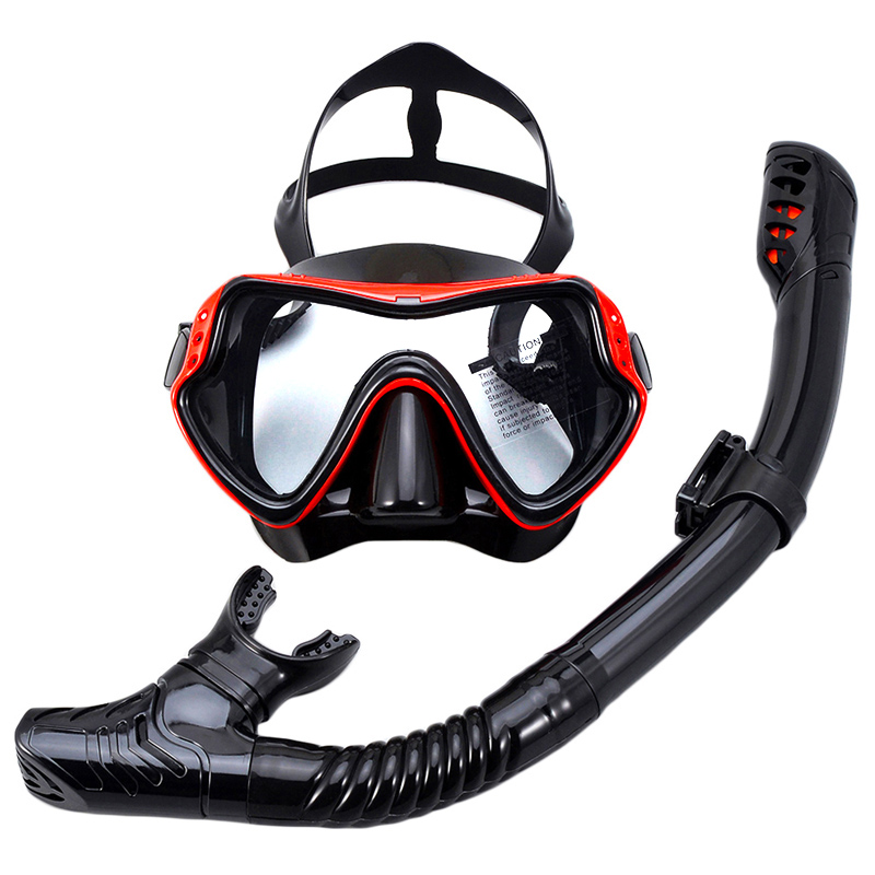 Professional Scuba Diving Masks Snorkeling Set Adult Silicone Skirt Anti-Fog Goggles Glasses Swimming Pool Equipment