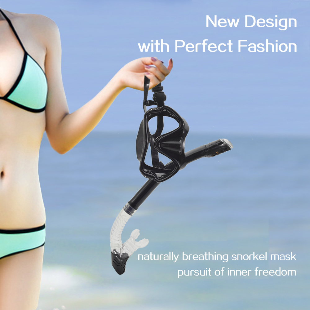 Professional Scuba Diving Masks Snorkeling Set Adult Silicone Skirt Anti-Fog Goggles Glasses Swimming Pool Equipment