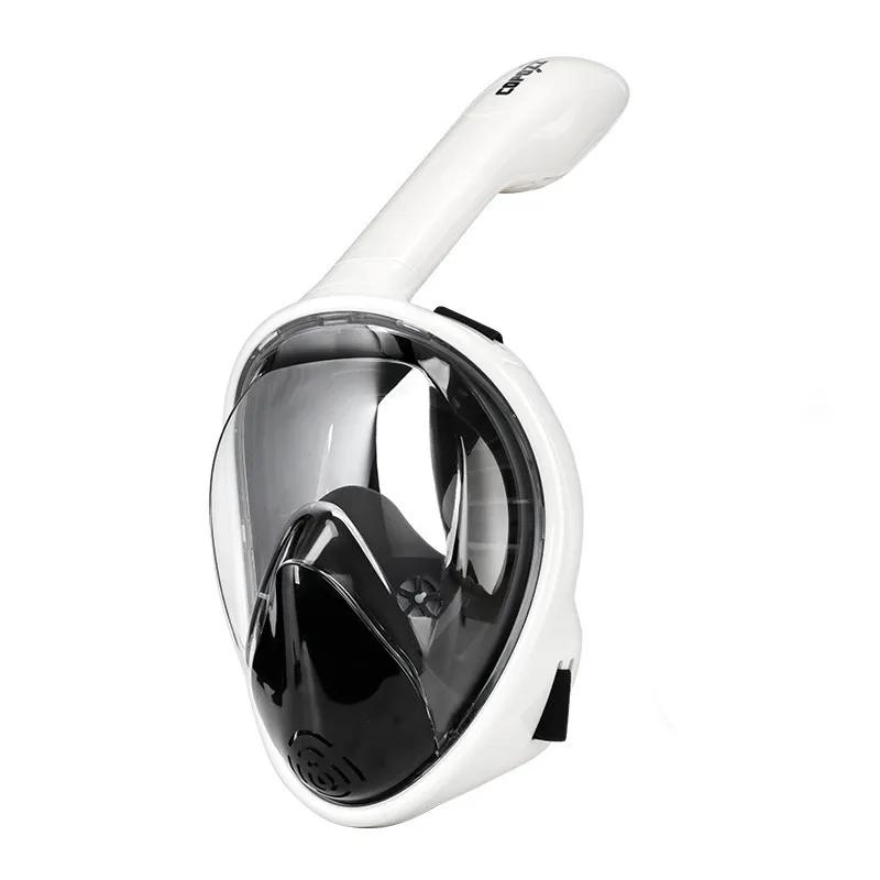 Professional Snorkeling Diving Mask Underwater Scuba Full Face Snorkel Mask Anti Fog Goggles for Adult Swimming
