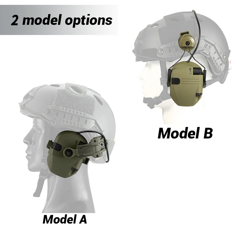 Professional Tactical Electronic Shooting Earmuff Outdoor Hunting Sports Anti-noise Headset Sound Amplification