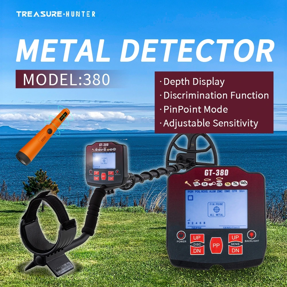 Professional Underground Gold Metal Detector 400 Scanner Finder Digger Waterproof 11″ Coil Tool Professional Underground Gold Metal Detector 400 Scanner Finder Digger Waterproof 11″ Coil Tool