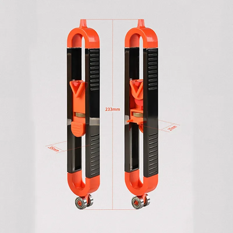 Profile Scribing Ruler Irregular Contour Gauge With Lock Adjustable Locking Precise Woodworking Measuring Gauge Profile Scribing Ruler Irregular Contour Gauge With Lock Adjustable Locking Precise Woodworking Measuring Gauge