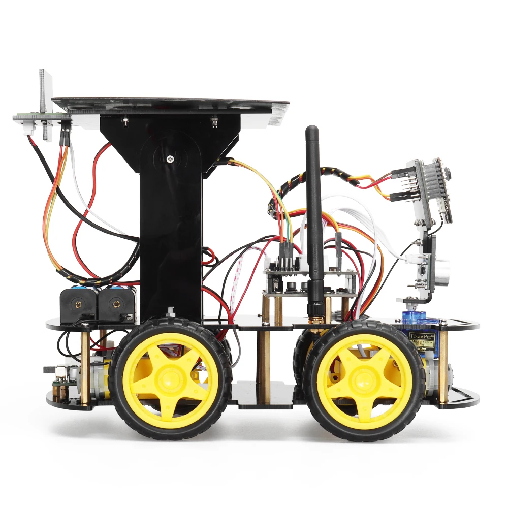 Programmable Robot Car Kit for Arduino Profesional ESP32 Cam Solar Tracking and Charging Set DIY Electronics Project Programmable Robot Car Kit for Arduino Profesional ESP32 Cam Solar Tracking and Charging Set DIY Electronics Project