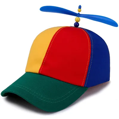 Propeller Hat Fun Colorful Snapback