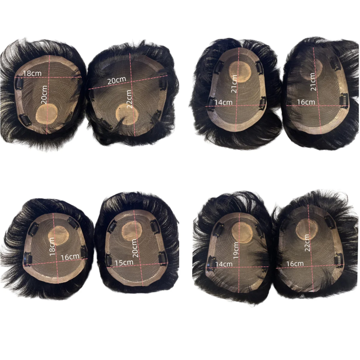 Prosthetic Hair Male 100% Human Hair Toupee Wigs for Man Replacement System Men's WIg Real Hair for Baldness Cover