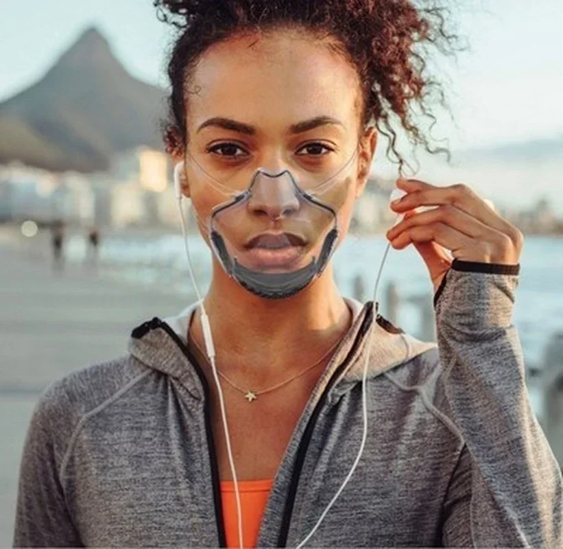 Protection Face Mask Full Transparent Mask Moto Cycling Windproof Mask Dust proof Anti-wind Welding Safety Glasses ski