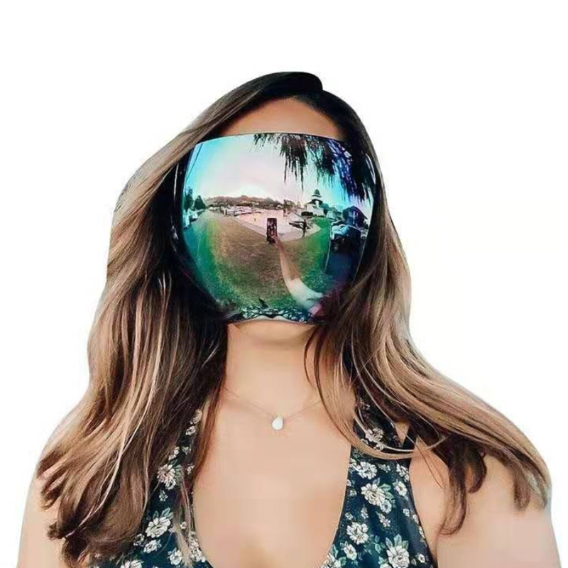Protective Faceshield Glasses Sunglasses Transparent Anti-fog Anti-splash Protective Mask Full Face Covered Safety