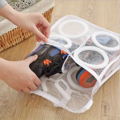 Protective Mesh Shoe Laundry Bag Protective Mesh Shoe Laundry Bag