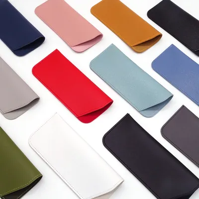 Protective PU Leather Sunglass Pouch