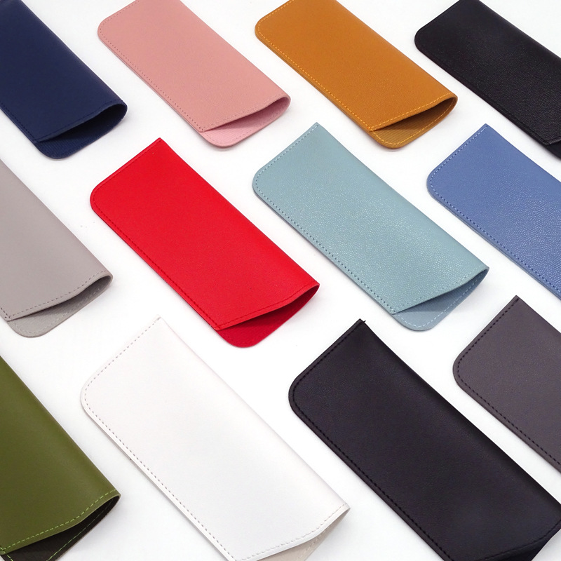 Protective PU Leather Sunglass Pouch