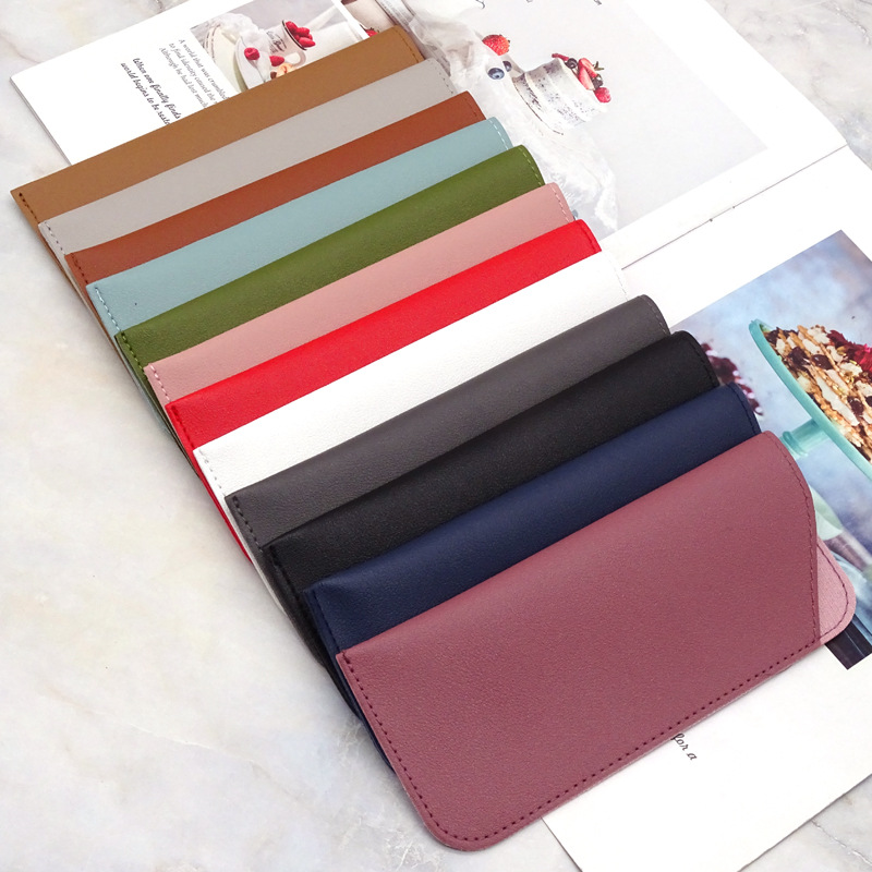 Protective PU Leather Sunglass Pouch