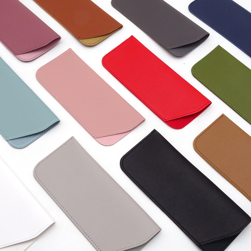 Protective PU Leather Sunglass Pouch