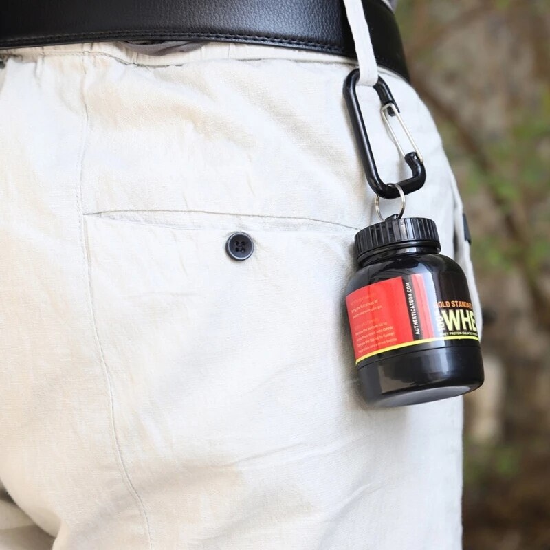 Protein Powder Keychain 100ml Bottle