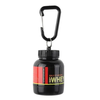 Protein Powder Travel Container Keychain