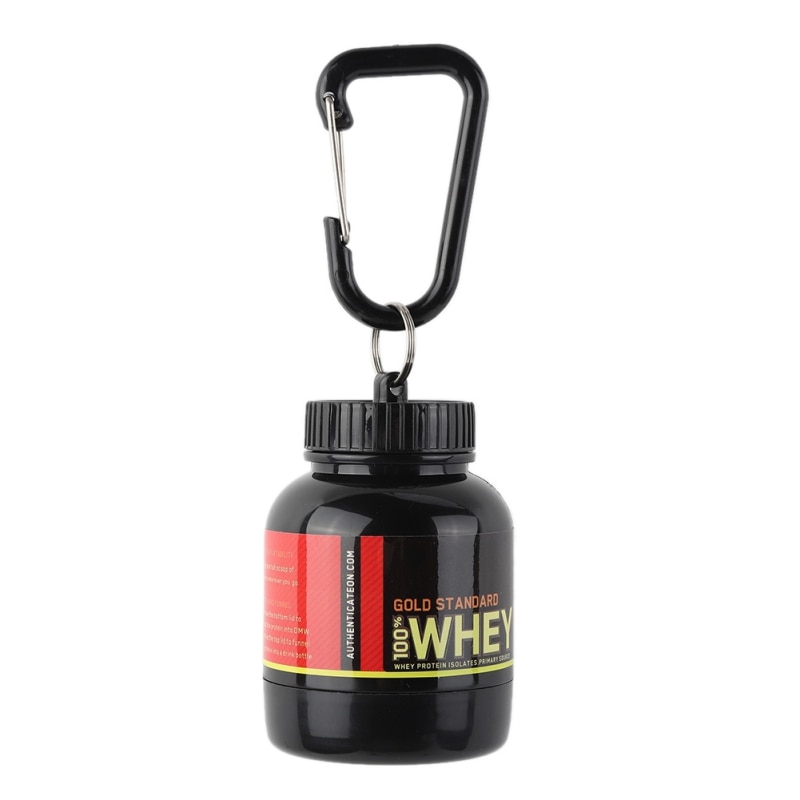 Protein Powder Travel Container Keychain