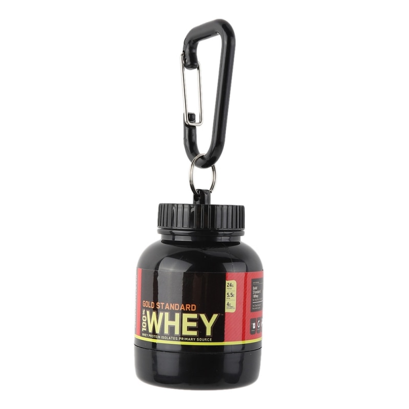 Protein Powder Travel Container Keychain