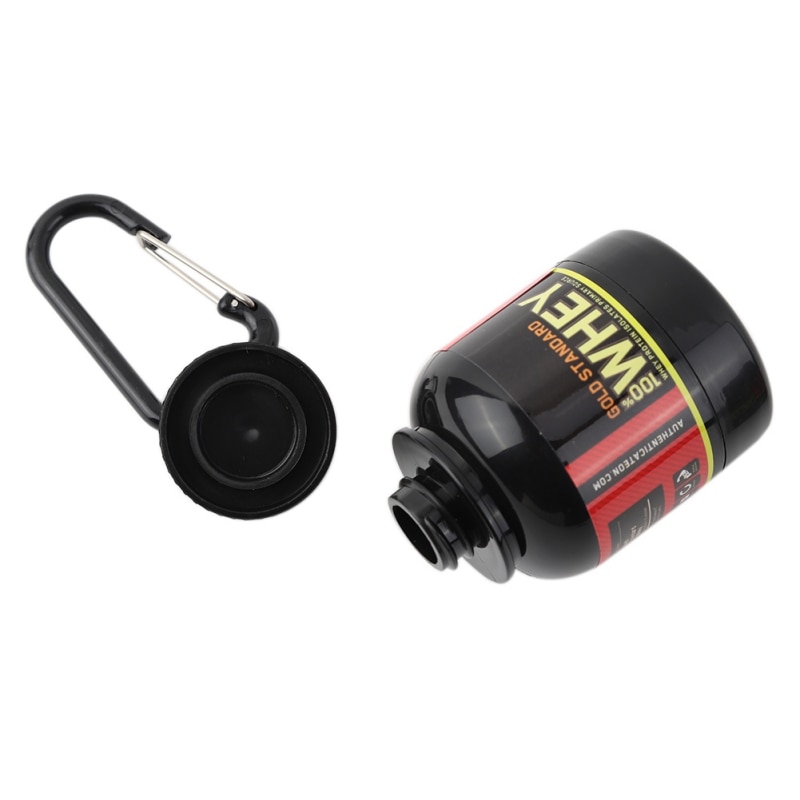 Protein Powder Travel Container Keychain
