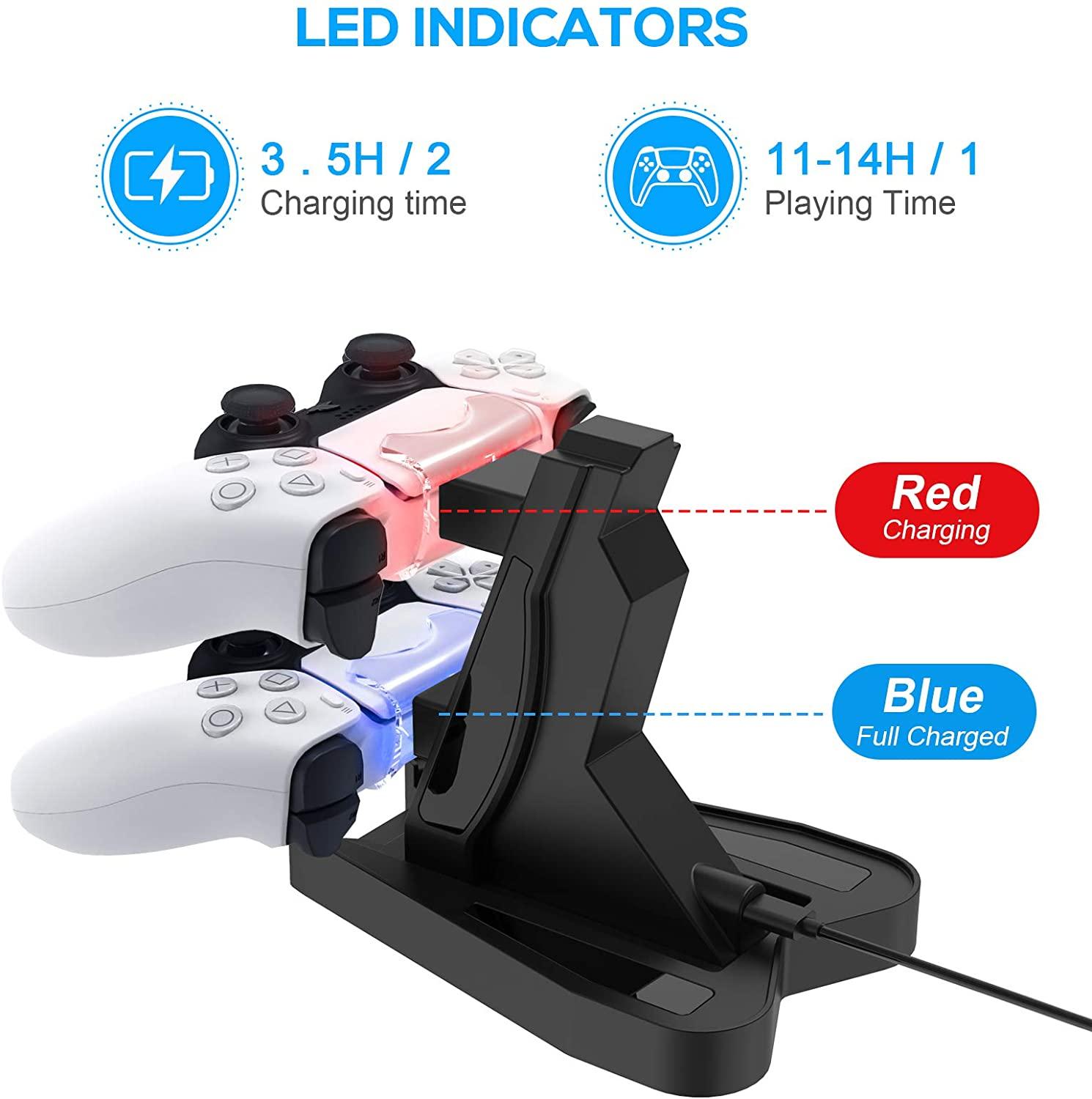 PS5 Controller Charger Dual Port PS5 Controller Charger Dual Port