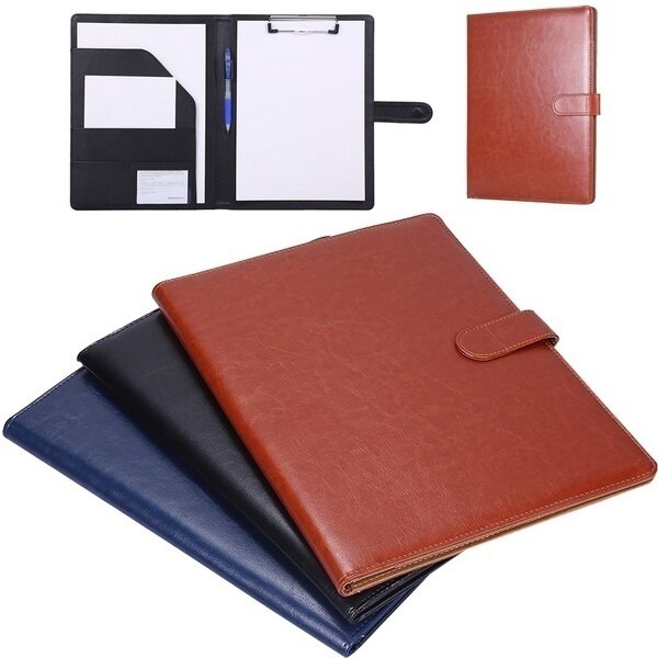 PU Leather A4 Notepad Portfolio PU Leather A4 Notepad Portfolio