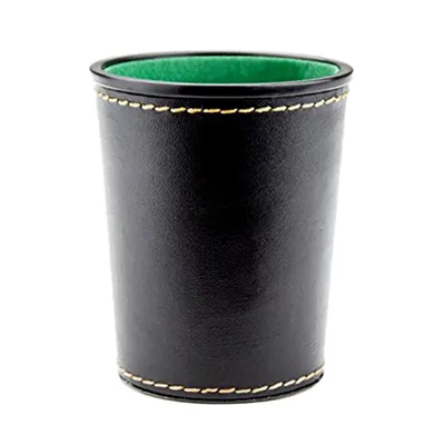 PU Leather Dice Shaker Cup