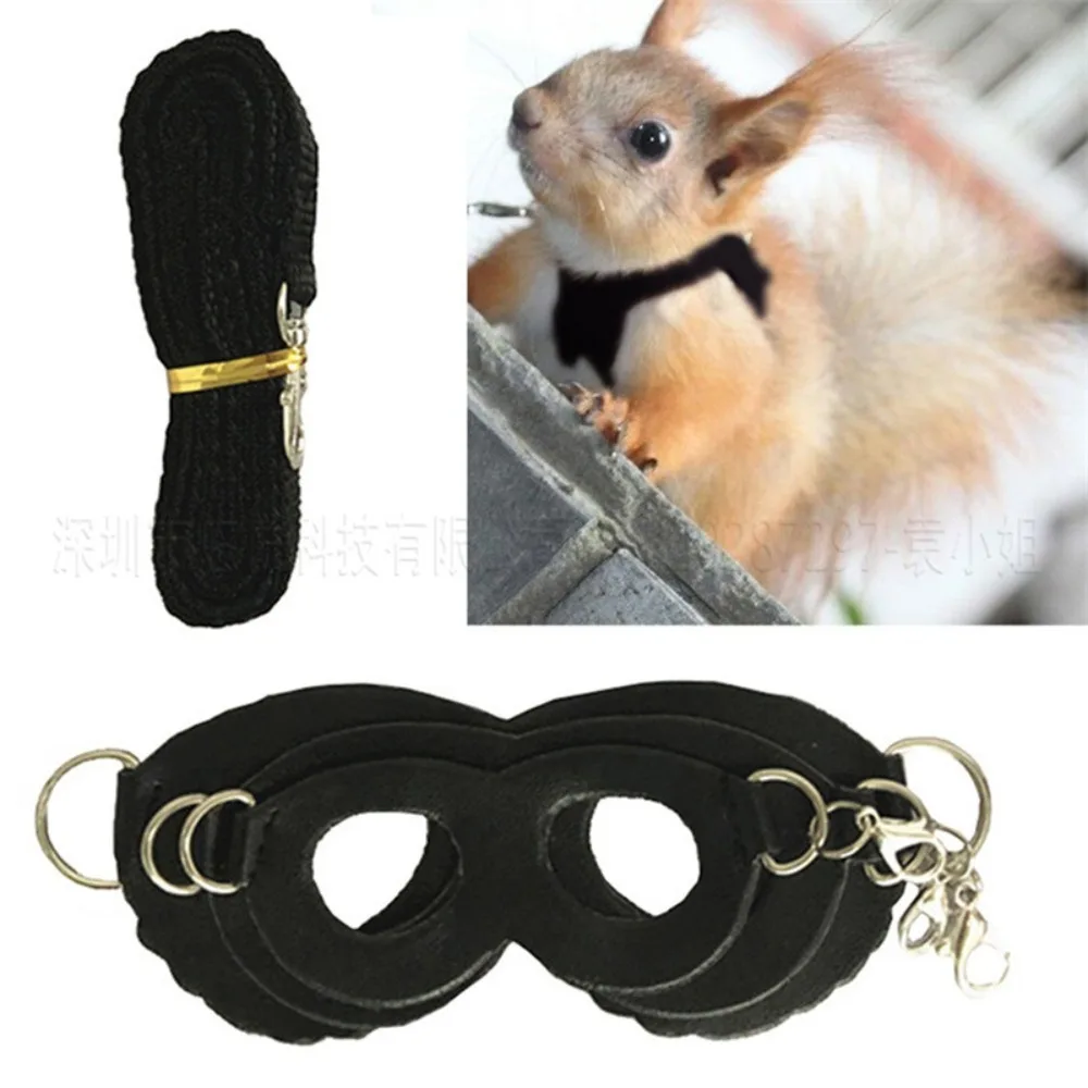 PU Leather Hamster Chest Strap Small Squirrel Leash Traction Rope Pet Sugar Glider Guinea Pig Harness Anti Lost Rope PU Leather Hamster Chest Strap Small Squirrel Leash Traction Rope Pet Sugar Glider Guinea Pig Harness Anti Lost Rope