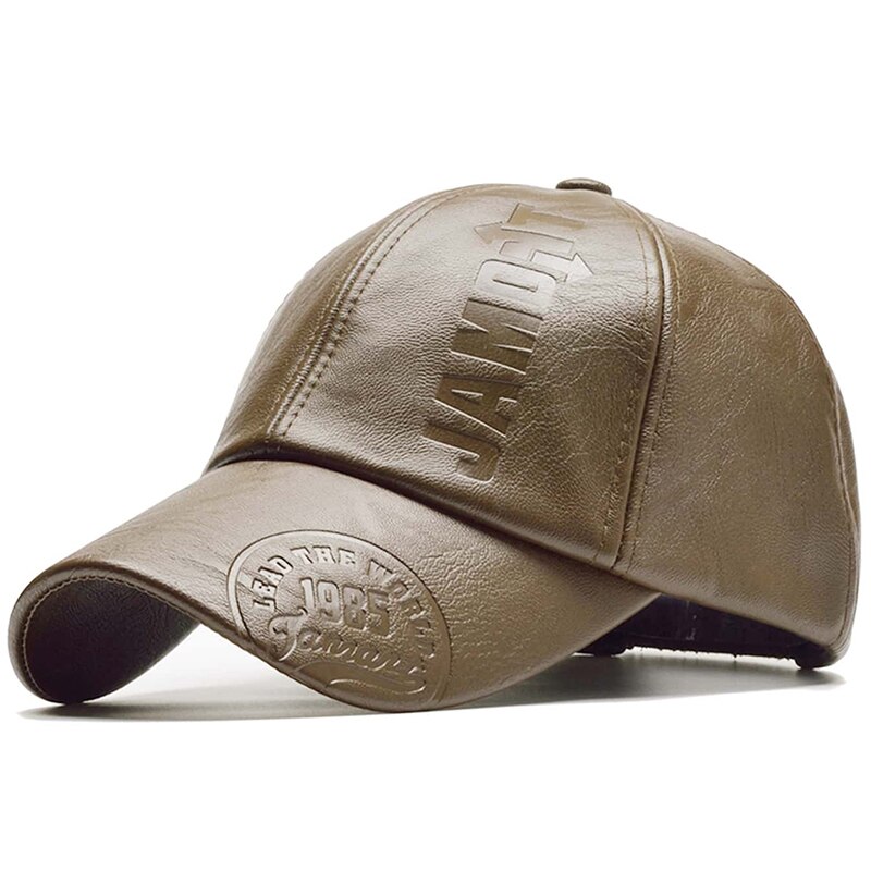 PU Leather Letter Printing Baseball Caps Spring and Autumn Outdoor Adjustable Casual Hats Sunscreen Hat PU Leather Letter Printing Baseball Caps Spring and Autumn Outdoor Adjustable Casual Hats Sunscreen Hat