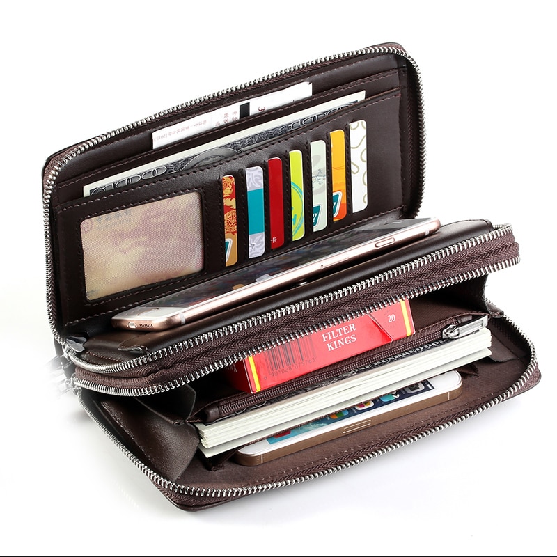 PU Leather Long Purse for Men PU Leather Long Purse for Men