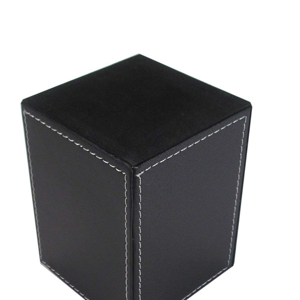 PU Leather Pencil Cup Desk Organizer