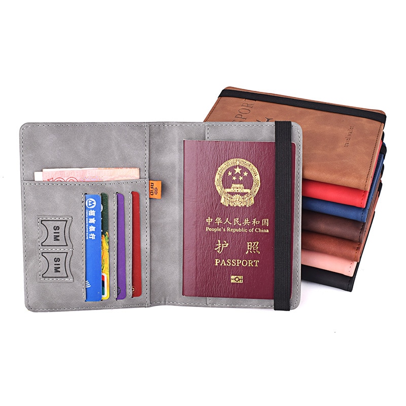 PU Leather Protective Passport Cover PU Leather Protective Passport Cover