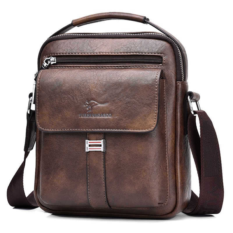 PU Leather Satchel Bag for Men