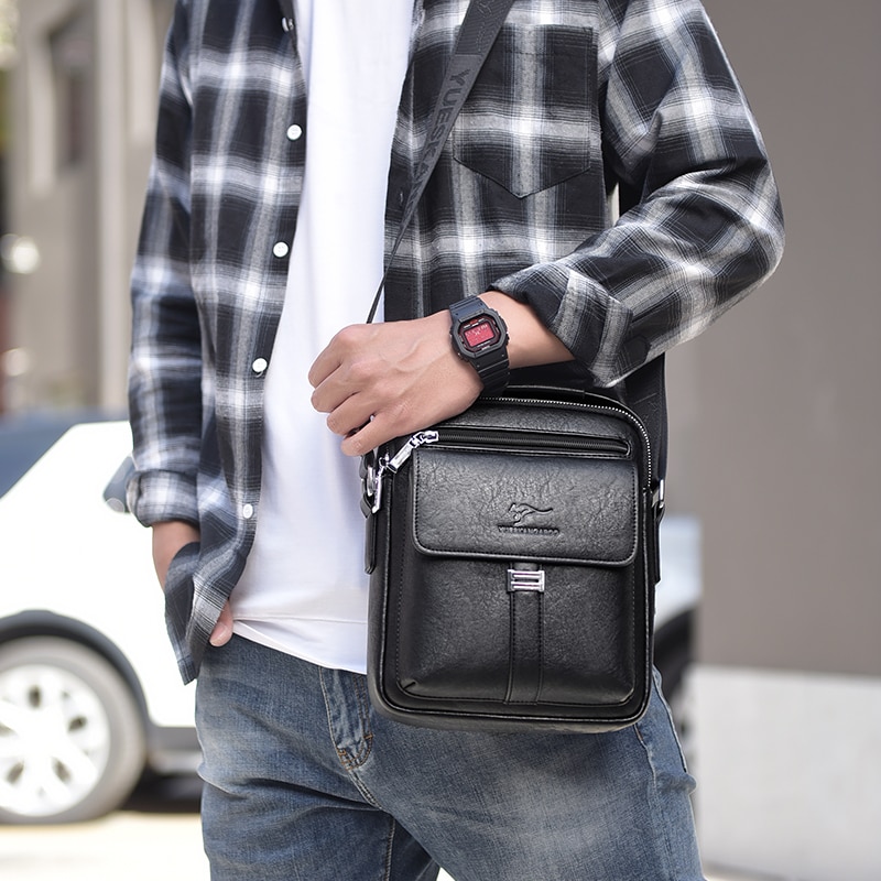 PU Leather Satchel Bag for Men PU Leather Satchel Bag for Men