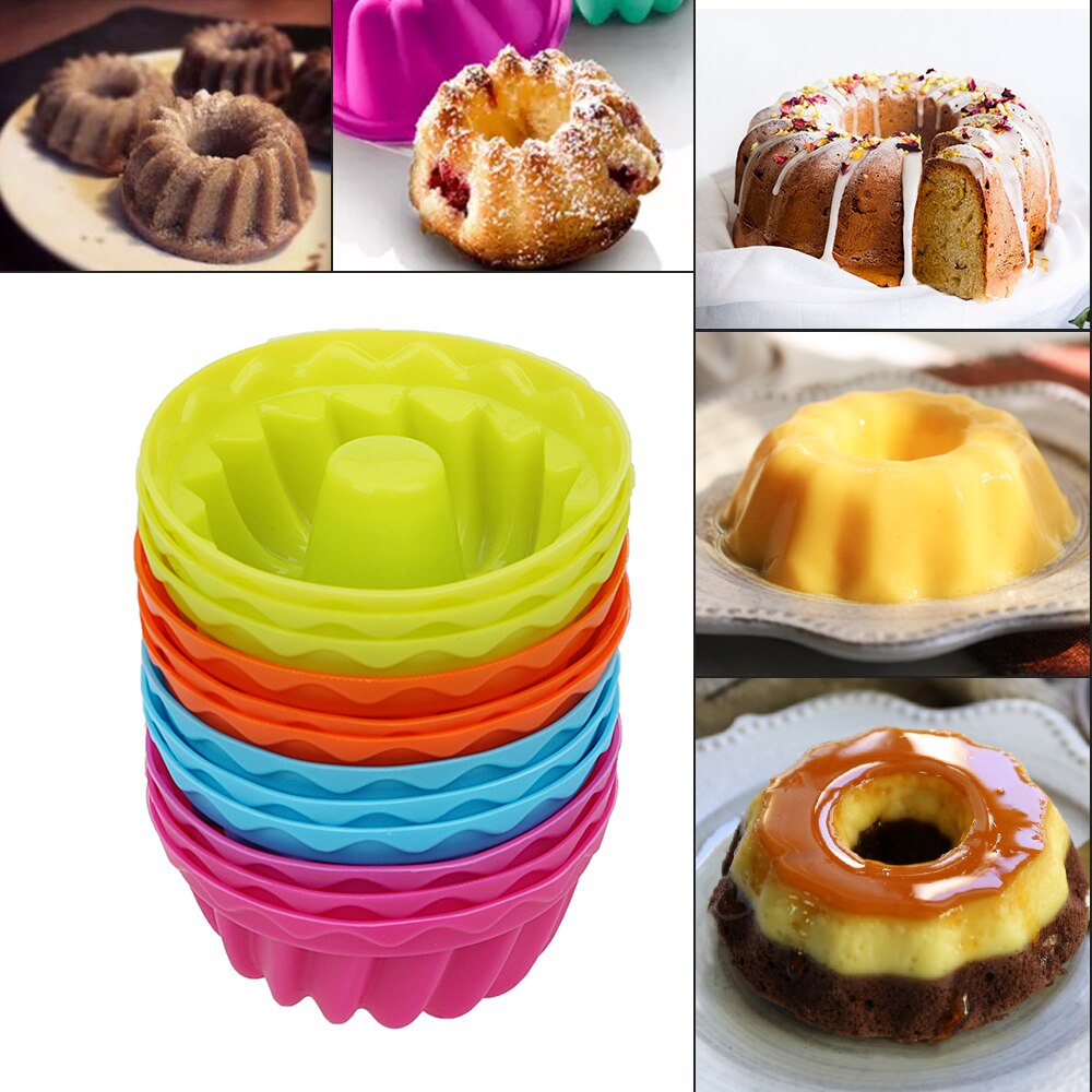 Pudding Molds Silicone Set (12pcs)