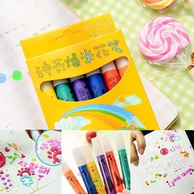 Puffy Pens 3D Art Pens (6 PCs) Puffy Pens 3D Art Pens (6 PCs)