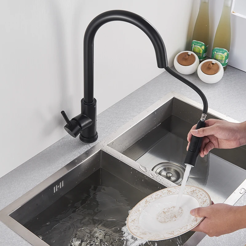 Pull Out Sensor Black Kitchen Faucet Sensitive Touch Control Faucet Mixer For Kitchen Touch Sensor Kitchen Mixer Tap Pull Out Sensor Black Kitchen Faucet Sensitive Touch Control Faucet Mixer For Kitchen Touch Sensor Kitchen Mixer Tap