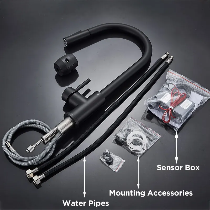 Pull Out Sensor Black Kitchen Faucet Sensitive Touch Control Faucet Mixer For Kitchen Touch Sensor Kitchen Mixer Tap Pull Out Sensor Black Kitchen Faucet Sensitive Touch Control Faucet Mixer For Kitchen Touch Sensor Kitchen Mixer Tap