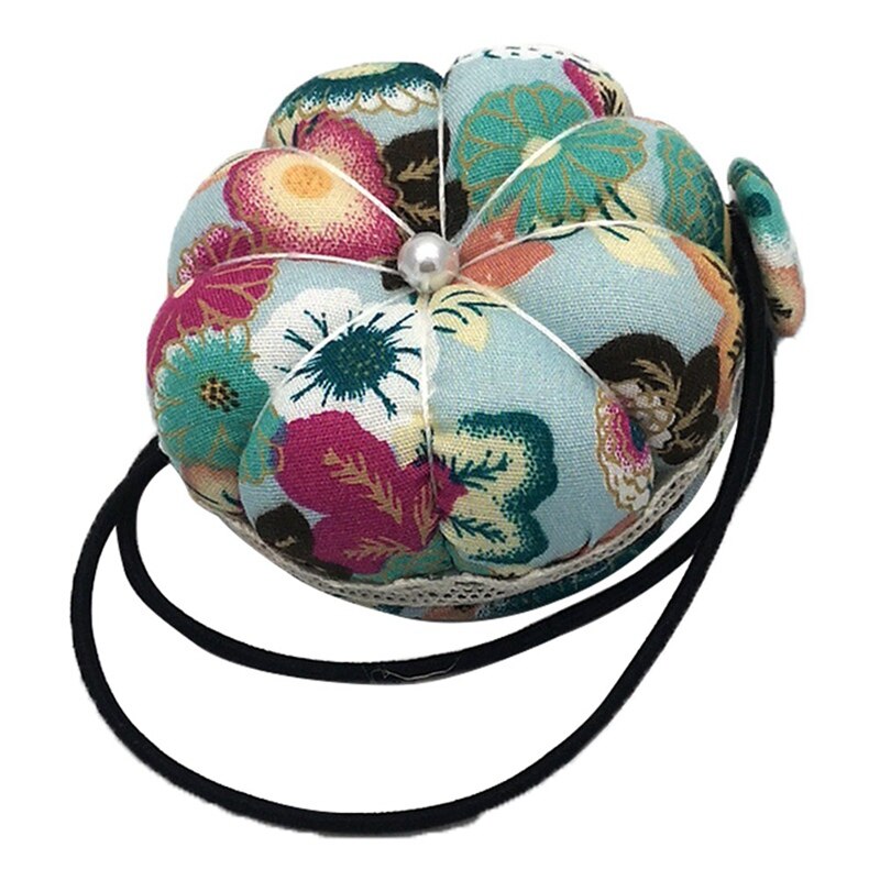 Pumpkin Ball Shaped Wrist Pincushion Pumpkin Ball Shaped Wrist Pincushion