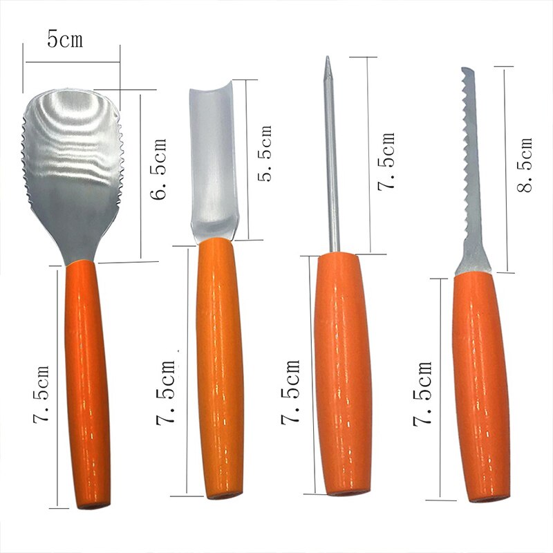 Pumpkin Carver Set (4 pcs)