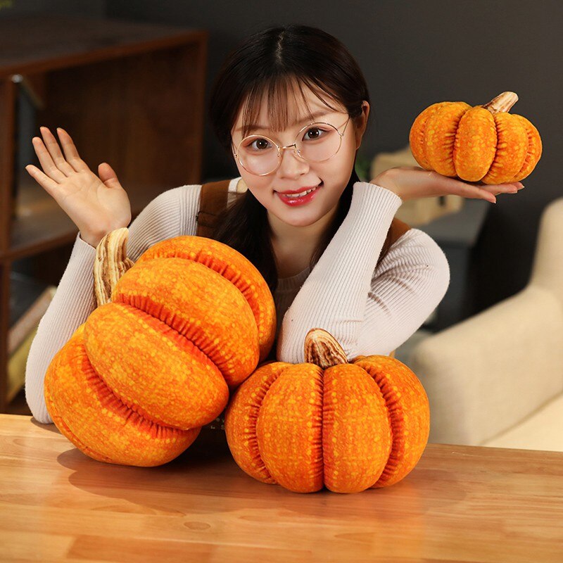 Pumpkin Cushion Halloween Decor Pillow