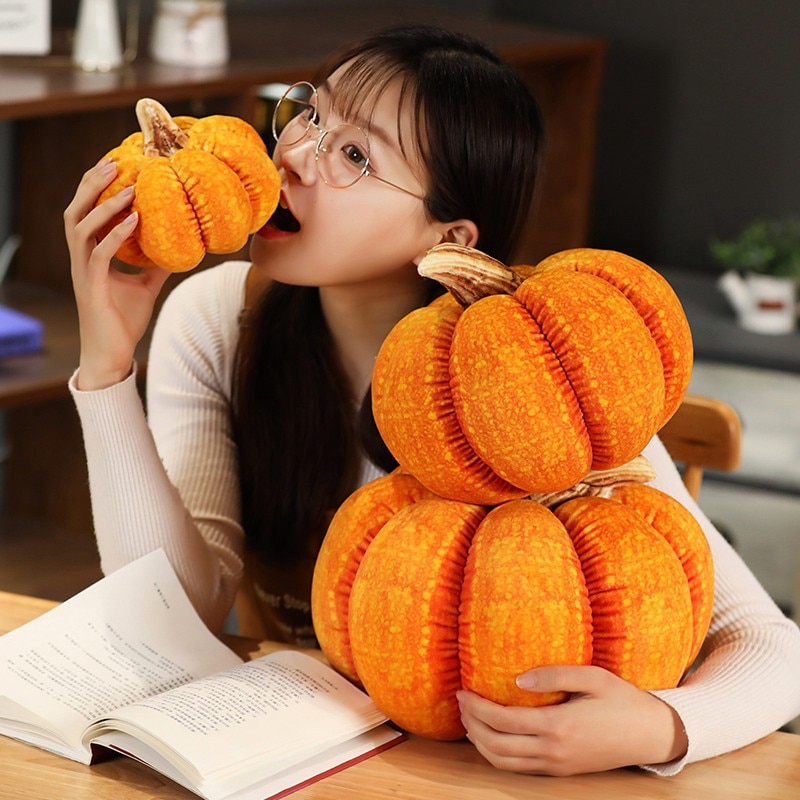 Pumpkin Cushion Halloween Decor Pillow