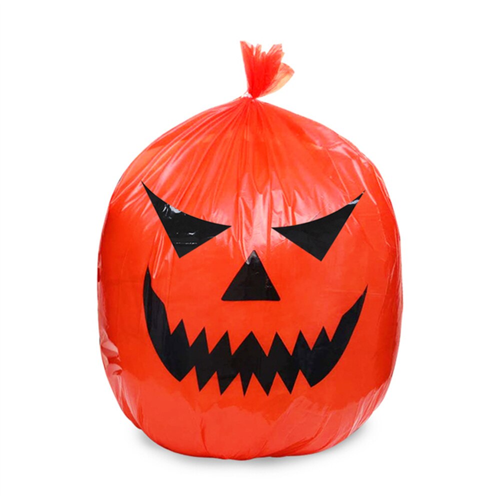 Pumpkin Garbage Bag for Outdoor Halloween Decoration Pumpkin Garbage Bag for Outdoor Halloween Decoration