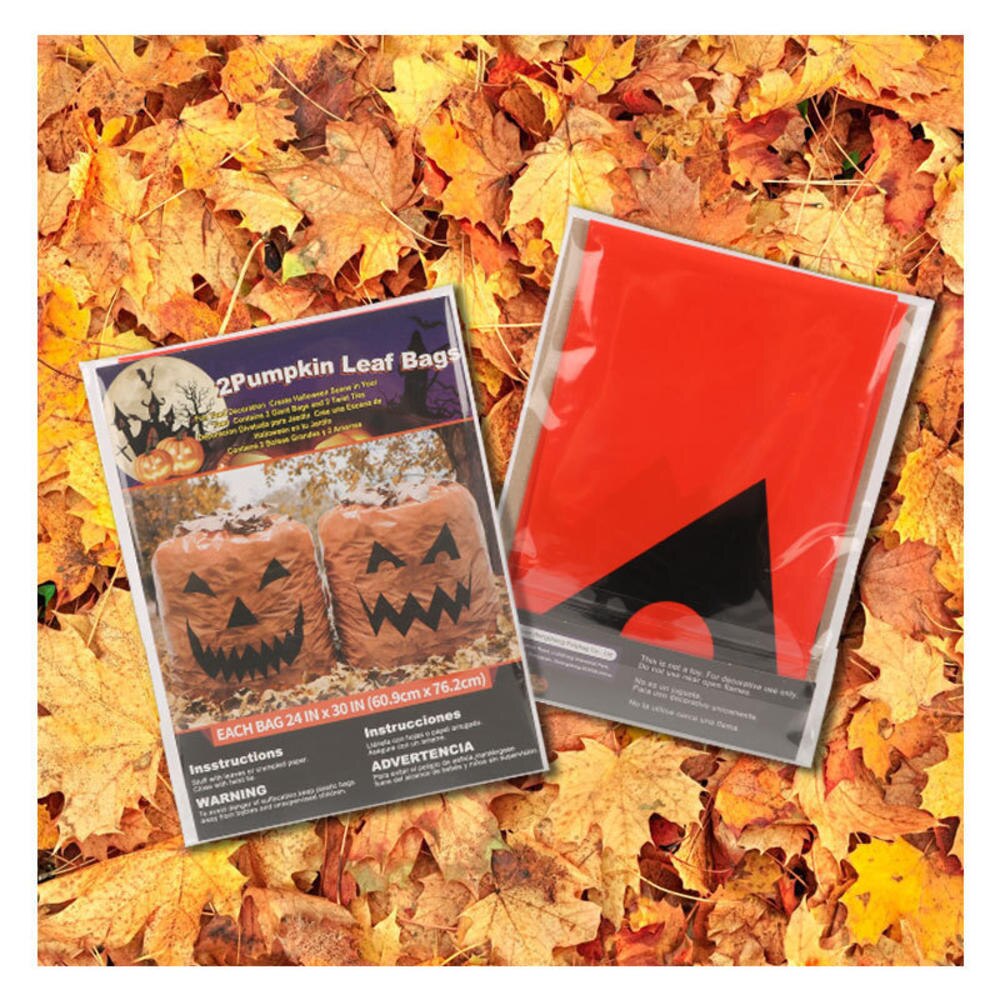 Pumpkin Garbage Bag for Outdoor Halloween Decoration Pumpkin Garbage Bag for Outdoor Halloween Decoration