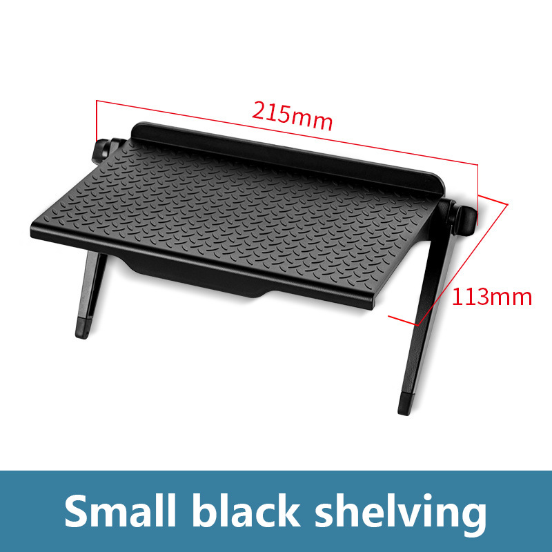 Punch Free Computer Monitor Rack Plastic TV Set Top Box Screen Bracket Router Storage Rack