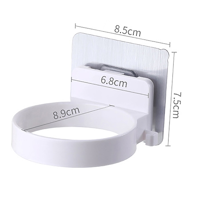 Punch Free Hairdryer Holder for Wall