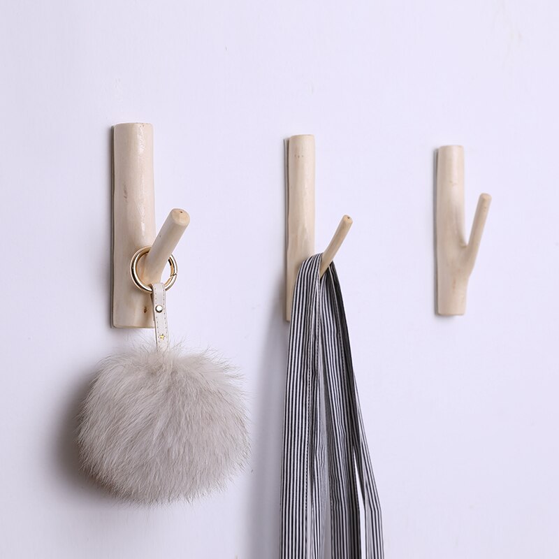Punch Free Natural Branch Wall Hook Punch Free Natural Branch Wall Hook