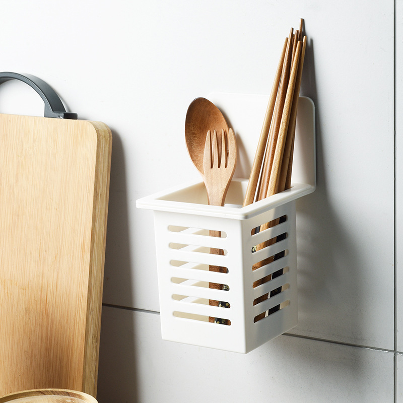 Punch Free Plastic Wall Utensil Holder Punch Free Plastic Wall Utensil Holder