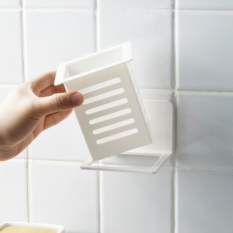 Punch Free Plastic Wall Utensil Holder Punch Free Plastic Wall Utensil Holder
