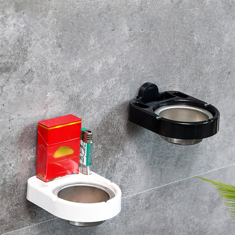 Punch Free Self Adhesive Wall Mounted Ashtray Punch Free Self Adhesive Wall Mounted Ashtray
