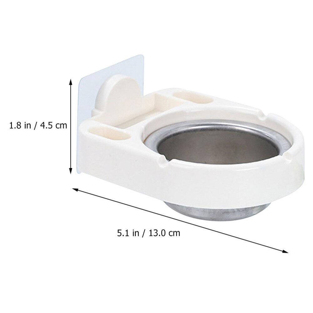 Punch Free Self Adhesive Wall Mounted Ashtray Punch Free Self Adhesive Wall Mounted Ashtray