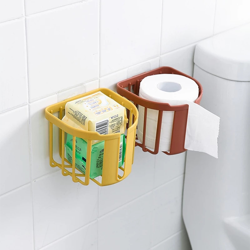 Punch Free Wall Toilet Roll Holder Punch Free Wall Toilet Roll Holder
