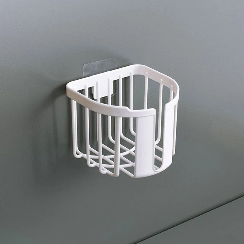 Punch Free Wall Toilet Roll Holder Punch Free Wall Toilet Roll Holder
